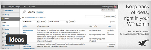 ideas-wordpress-plugin