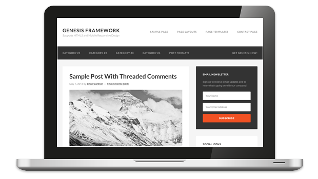 Wordpress framework genesis thesis