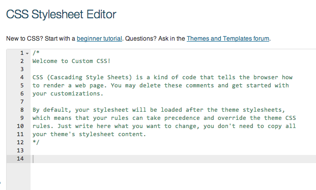 CSS-editor