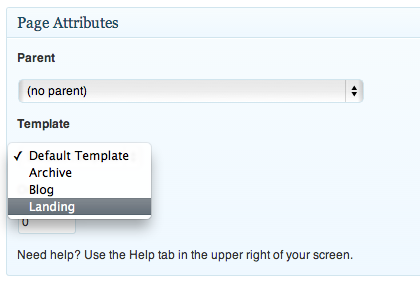 page-attributes