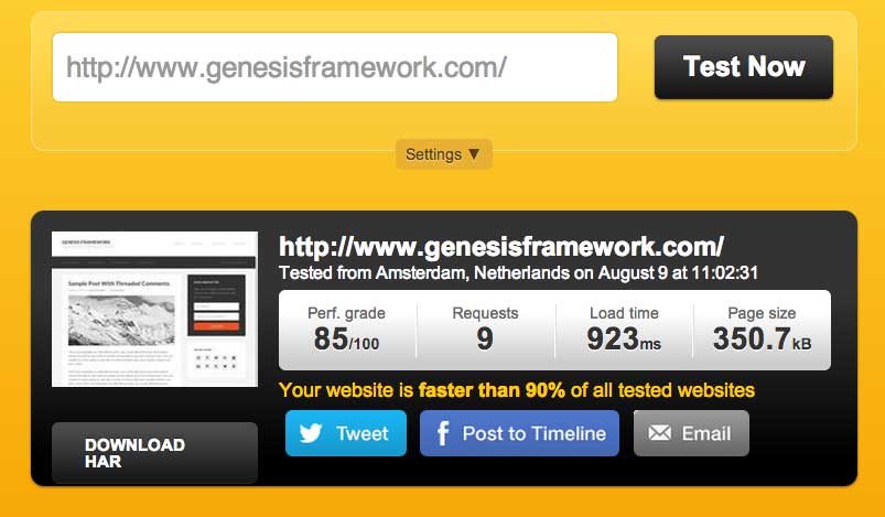 Website-speed-test-genesis-2