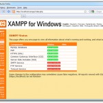 XAMPP Configuration Menu