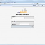 Create Database via PhpMyAdmin