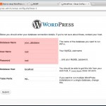 Setup WordPress Database