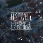 Festively: A Holiday Theme for WordPress