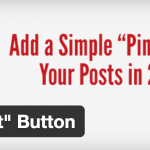Add a Pinterest “Pin It” Button to Your WP Site